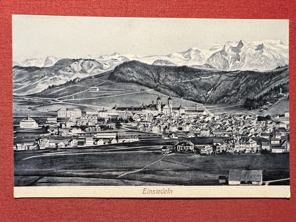 Cartolina - Svizzera - Einsiedeln - 1900 ca.