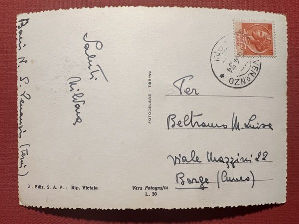 Cartolina - Arezzo - Panorama Parziale - 1954