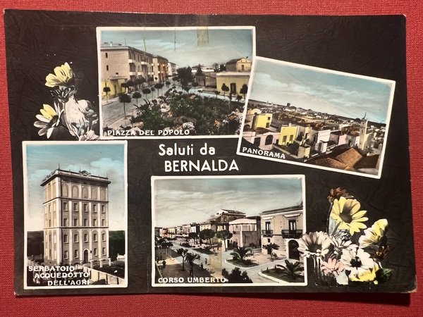 Cartolina - Saluti da Bernalda ( Matera ) - Vedute … | Immagine Gallery 2