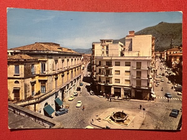 Cartolina - Maddaloni ( Caserta ) - Piazza Generale Ferraro …