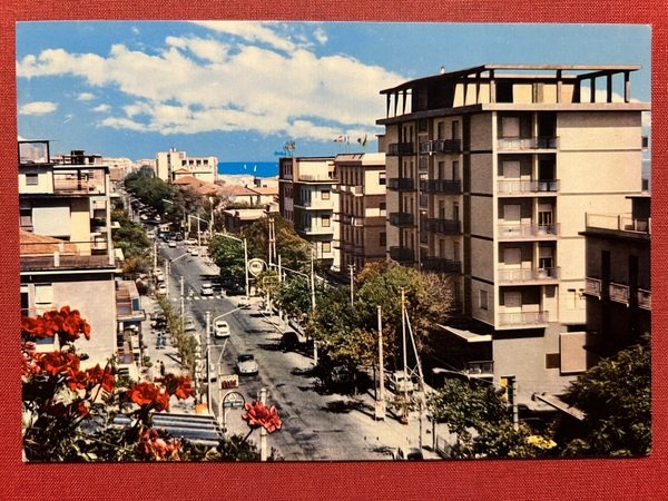 Cartolina - Miramare di Rimini - Viale Principe di Piemonte …
