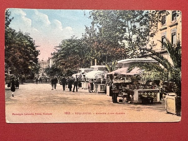 Cartolina - Francia - Toulouse - Avenue Jean Jaures - …