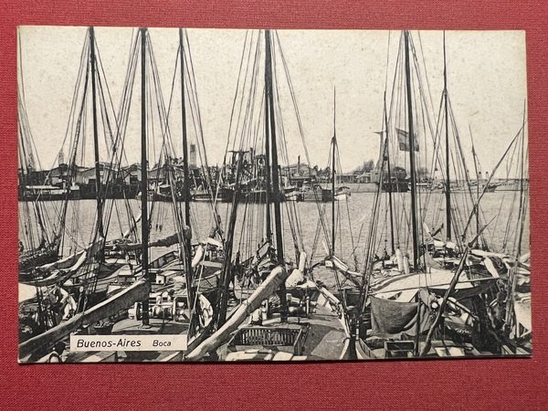 Cartolina - Buenos Aires - Boca - 1910 ca.