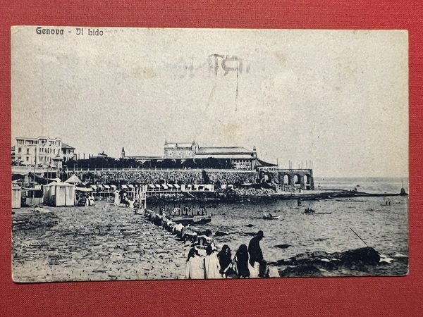 Cartolina - Genova - Il Lido - 1928 | Immagine Gallery 2