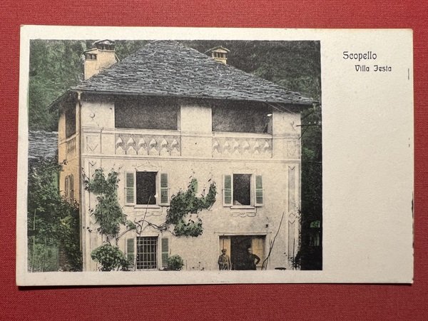 Cartolina - Scopello ( Trapani ) - Villa Festa - …