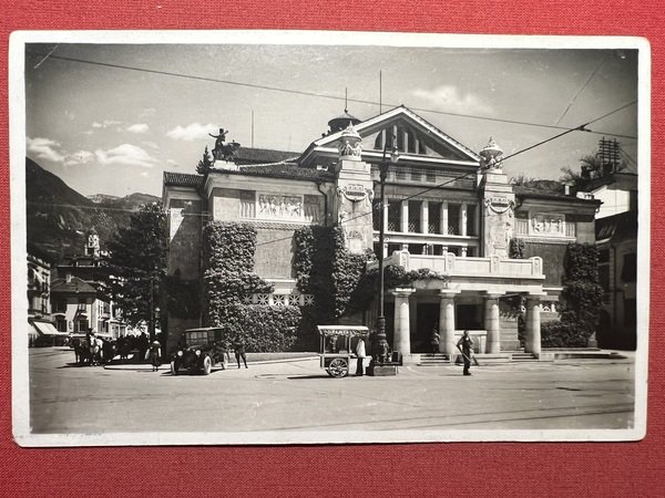 Cartolina - Merano - Teatro - 1929