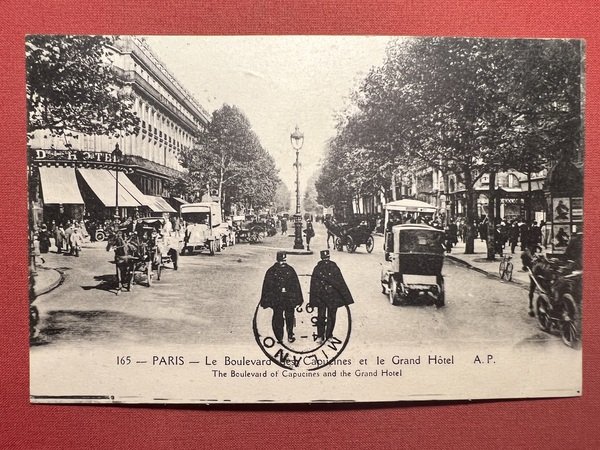 Cartolina - Paris - Le Boulevard des Capucines et le …