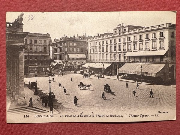 Cartolina - Francia - Bordeaux - La Place de la …