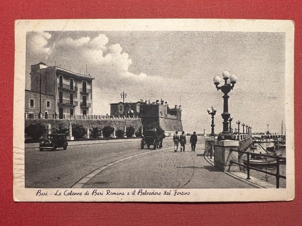 Cartolina - Bari - Le Colonne di Bari Romana e …