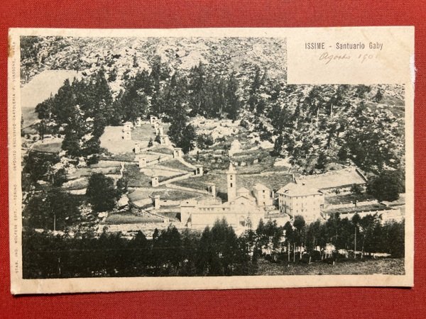 Cartolina - Issime ( Valle d'Aosta ) - Santuario Gaby … | Immagine principale