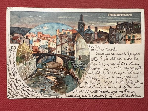 Cartolina - Sanremo ( Imperia ) - 1898