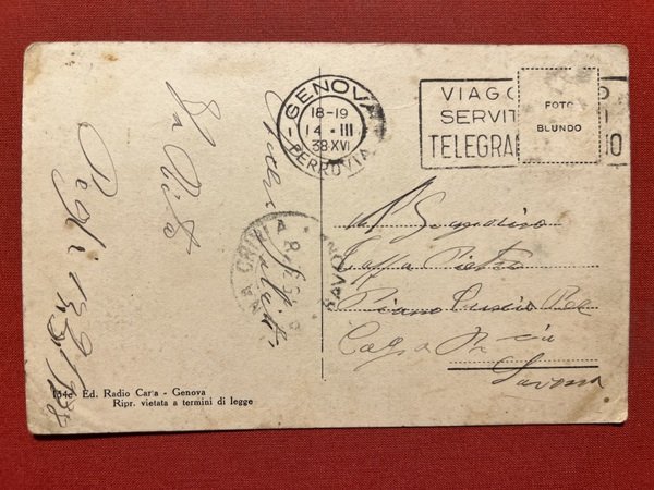 Cartolina - Pegli ( Genova ) - Villa Pallavicini - …