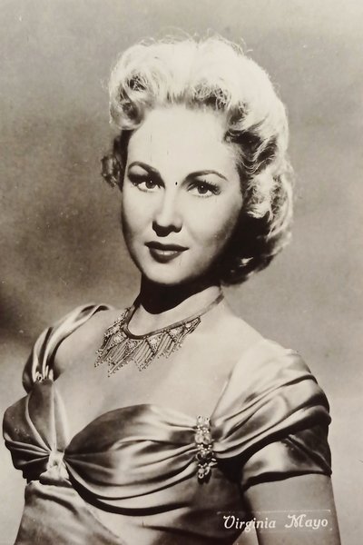Cartolina Cinema Teatro - Attrice Virginia Mayo - 1960 ca.