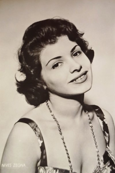 Cartolina Cinema Teatro - Attrice Nives Zegna - 1955 ca.