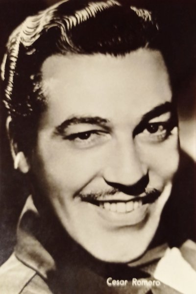 Cartolina Cinema Teatro - Attore Cesar Romero - 1955 ca. | Immagine principale