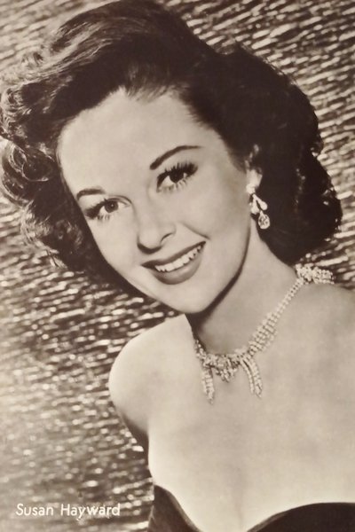 Cartolina Cinema Teatro - Attrice Susan Hayward - 1950 ca.