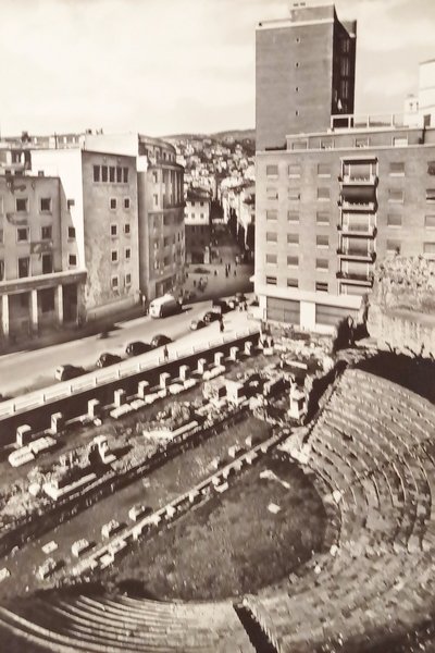 Cartolina - Trieste - Il Teatro Romano - 1950 ca.