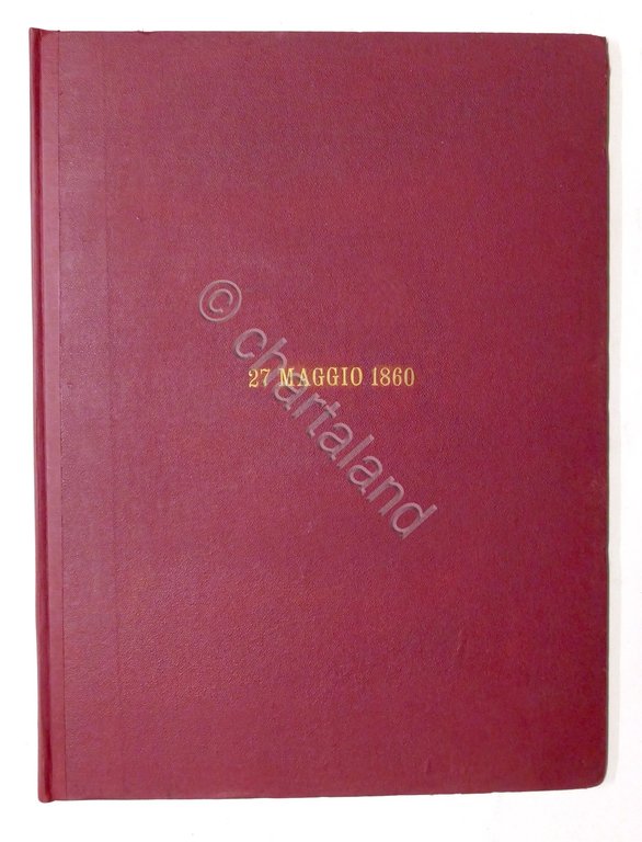 27 maggio 1860 - Numero unico - Palermo 27 maggio …