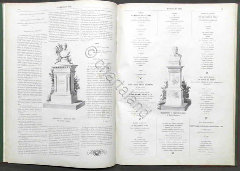 27 maggio 1860 - Numero unico - Palermo 27 maggio …