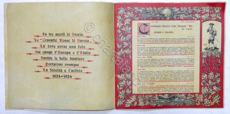 3° Centenario Brigata Re - 1° e 2° Reggimento Fanteria …