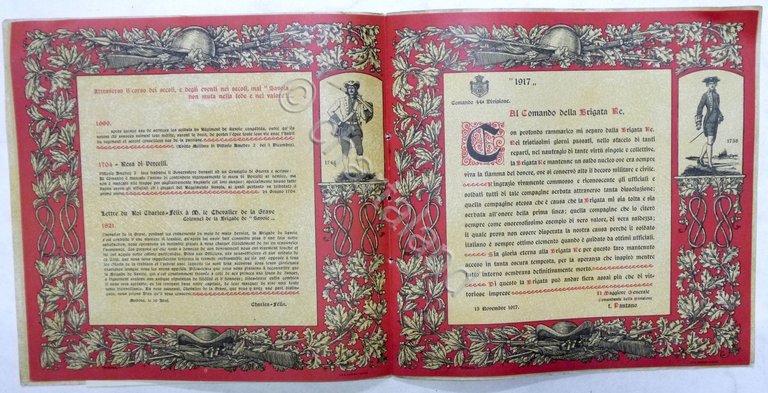 3° Centenario Brigata Re - 1° e 2° Reggimento Fanteria …