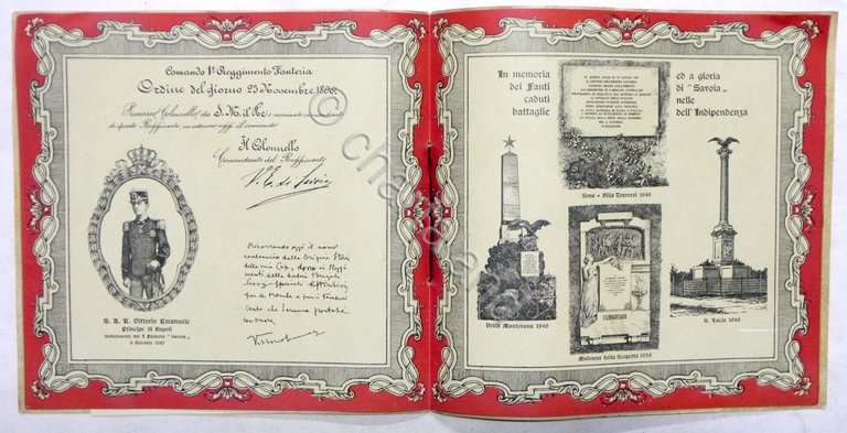 3° Centenario Brigata Re - 1° e 2° Reggimento Fanteria …