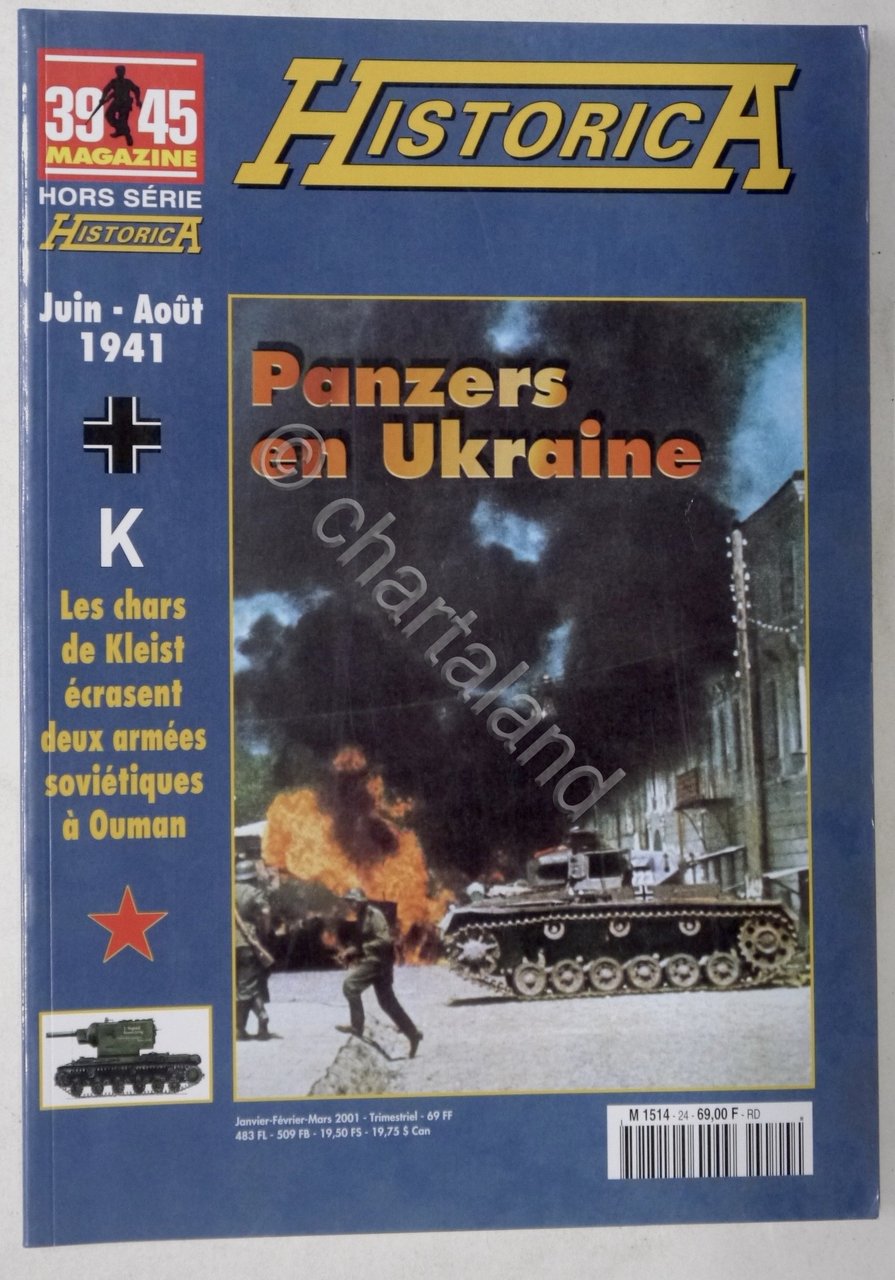 39/45 Magazine Hors-Série Historica N. 66 - 2001 - Panzers …