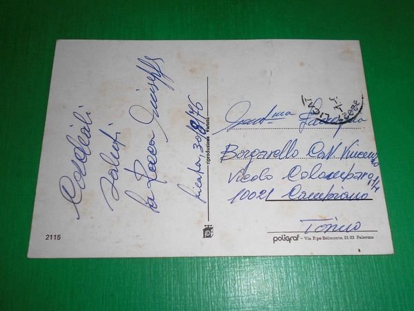 Cartolina Saluti da Licata - Vedute diverse 1976 | Immagine Gallery 2