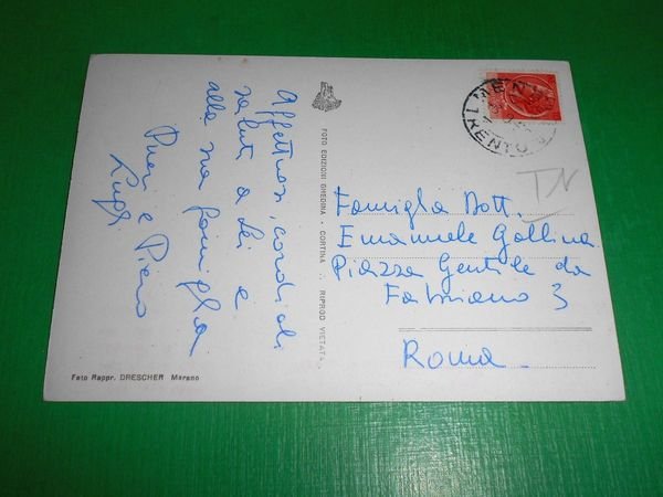 Cartolina Passo della Mendola - Albergo Tonale e Taverna Mendelpass …