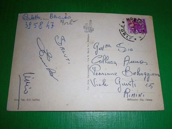 Cartolina Modigliana - La Rocca 1963 | Immagine Gallery 2