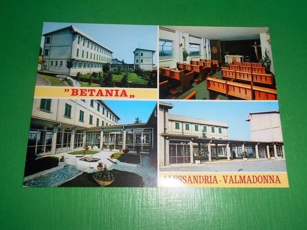 Cartolina Alessandria - Valmadonna - Betania 1965 ca