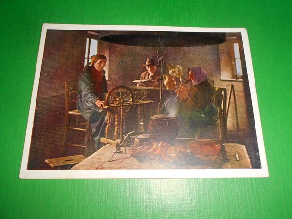 Cartolina serie Friuli ( Udine ) - Usi e Costumi …