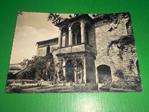 Cartolina Arquà Petrarca ( Padova ) - Casa del Petrarca …
