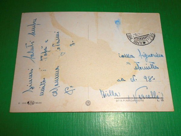 Cartolina Paola Marina - Panorama 1955 ca