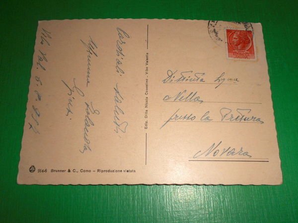 Cartolina Vibo Valentia Marina - Veduta panoramica 1957