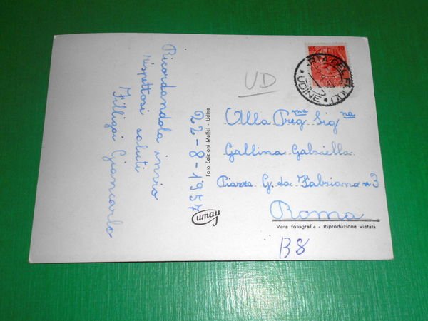 Cartolina Saluti da Tolmezzo - Vedute diverse 1957 | Immagine Gallery 2