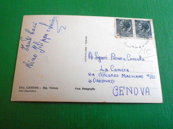 Cartolina Messina - Agosto Messinese - La Vara 1950 ca.