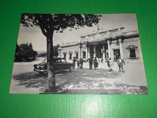 Cartolina Montecatini Terme - Stabilimento Tettuccio - 1950 ca.