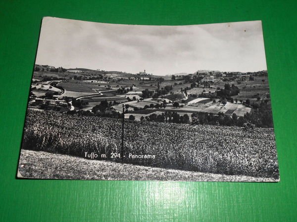 Cartolina Tuffo ( Asti ) - Panorama 1955.