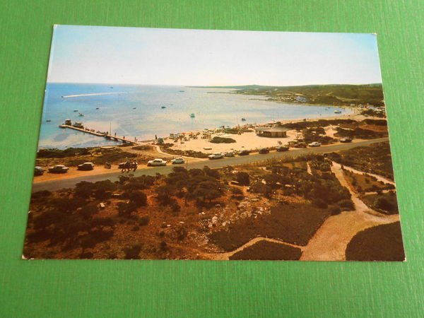 Cartolina La Pelosa di Stintino - Spiaggia dell' Hotel Rocca …