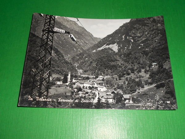 Cartolina In Valsesia - Fervento di Boccioleto 1961