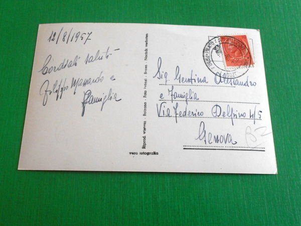 Cartolina Venosta - Solda - Sulden im Ortlergebiet 1957