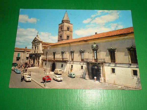 Cartolina Melfi ( Potenza ) - Cattedrale e Palazzo Vescovile …