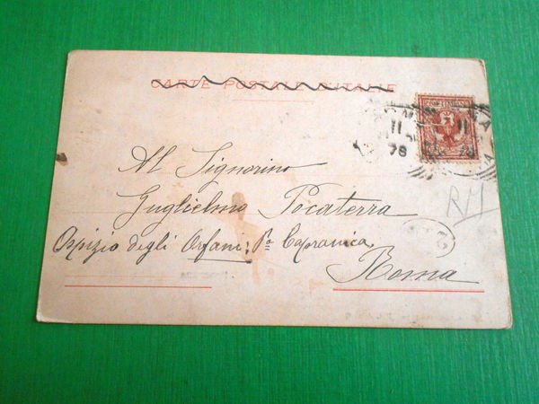 Cartolina Nettuno - Panorama 1901.