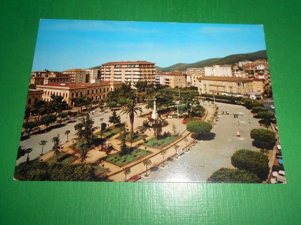 Cartolina Eboli ( Salerno ) - Piazza della Repubblica 1970 …