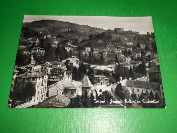 Cartolina Torino - Gruppo Villini in Valsalice 1960 ca.