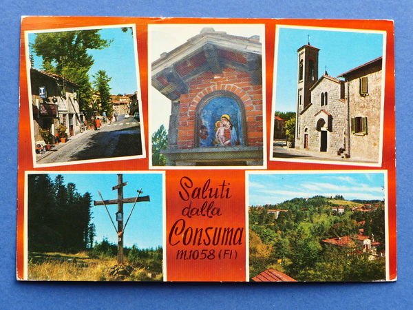 Cartolina Consuma - 1974