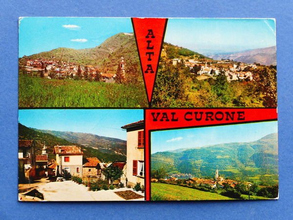 Cartolina Alta Val Curone - 1975.