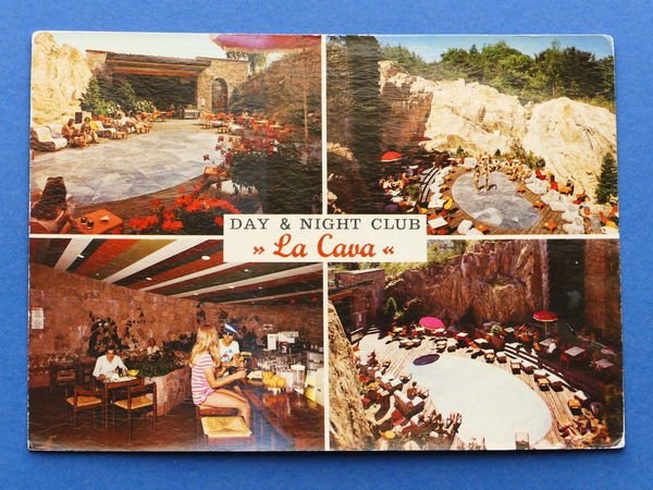 Cartolina Carona - Day & Night Club La Cava - …