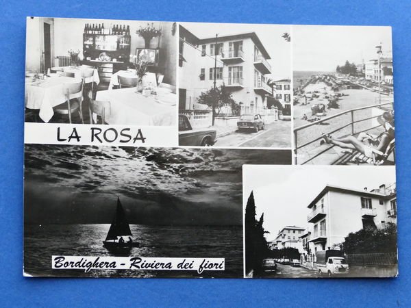 Cartolina - La Rosa - Bordighera - Riviera dei Fiori …